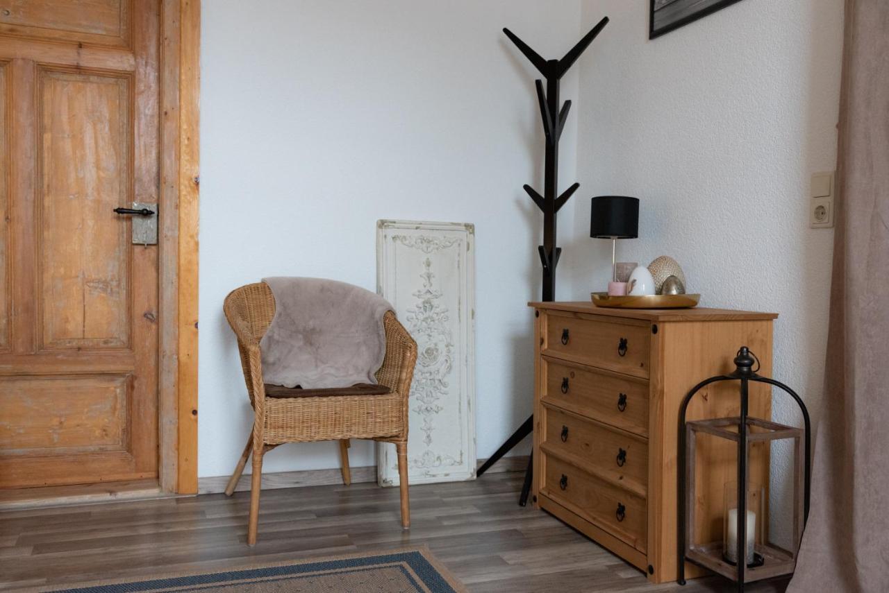 Ferienwohnung Am Kurpark Ostrau Bad Schandau Exteriör bild
